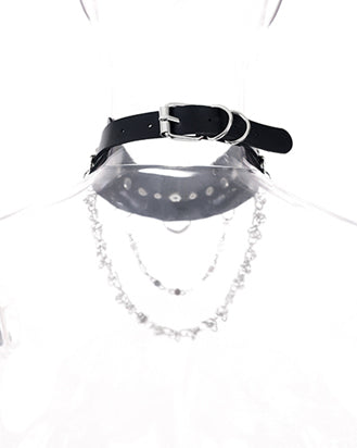 [PINKSPINK] Diamond Rock Chain Choker pg594