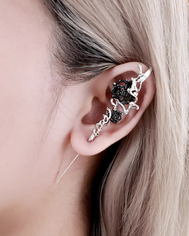 【1ST XULIE】Forbidden Rose Earring pg813