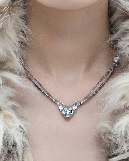 [1ST XULIE]Peek Into The Cat Necklace01 pg1348