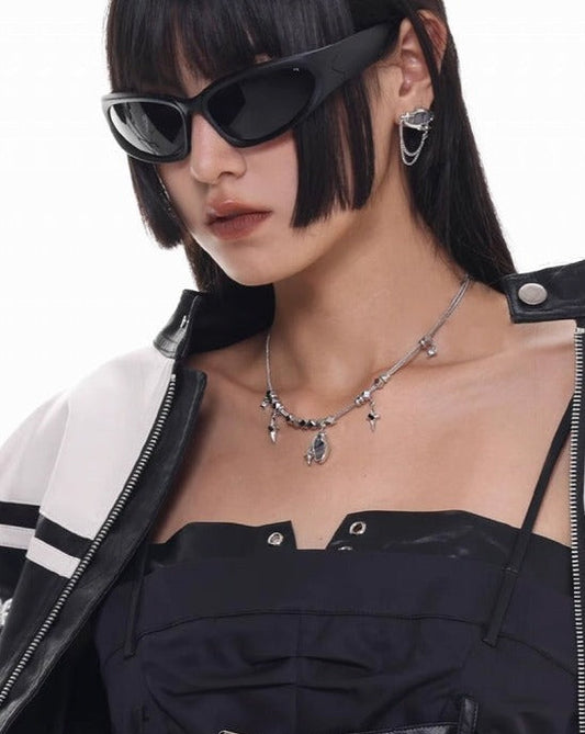 [Sumiyaki] Alien Star Tassel Necklace PG37