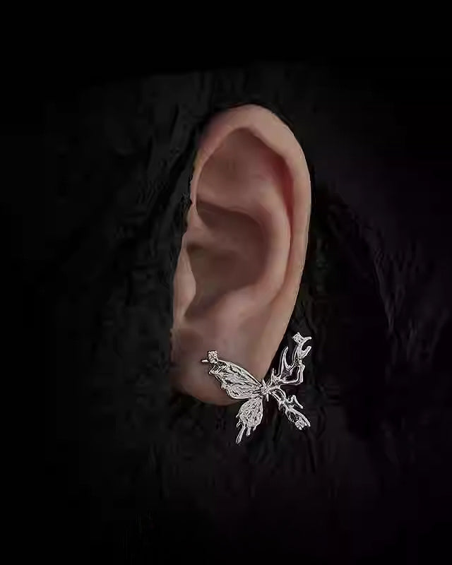 【Insomnia Artist】Butterfly Star Earrings pg353