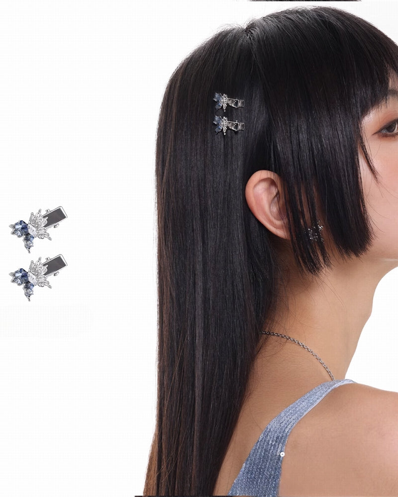 【SUMIYAKI】Galaxy Butterfly Hair Clip pg864