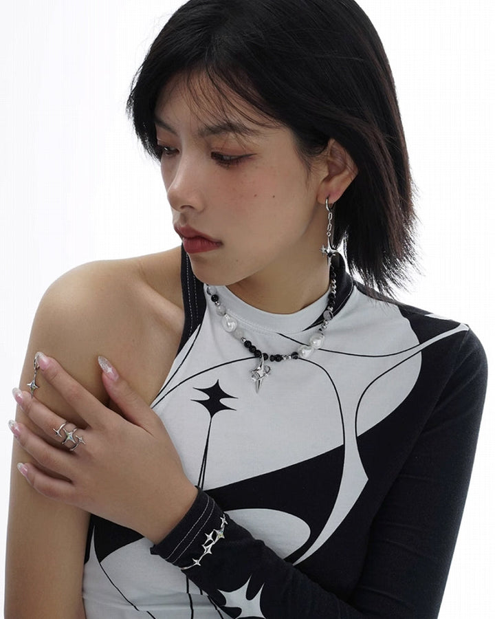 【SUMIYAKI】Astral Starburst Necklace pg77