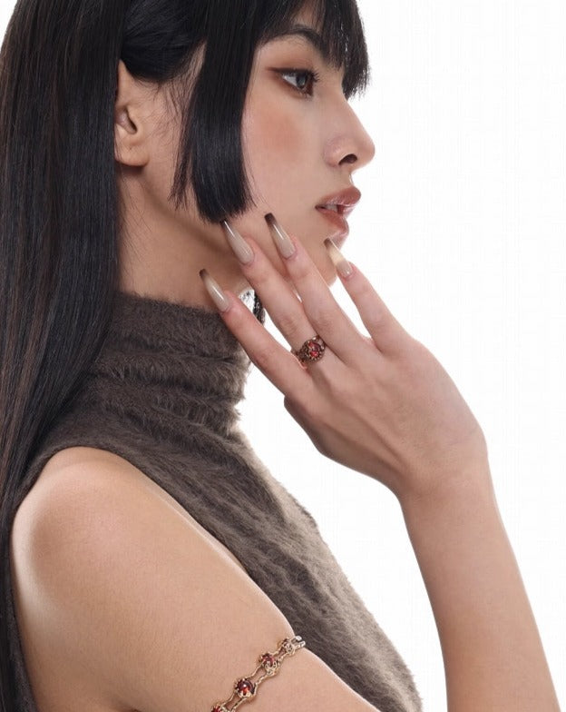 [SUMIYAKI] Dune Red Ring pg654