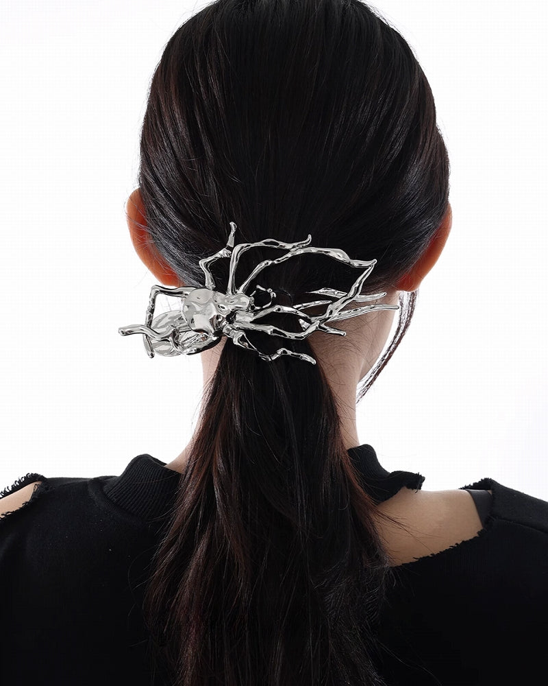 【SUMIYAKI】Taboo Spider Web Hair Clip pg1831