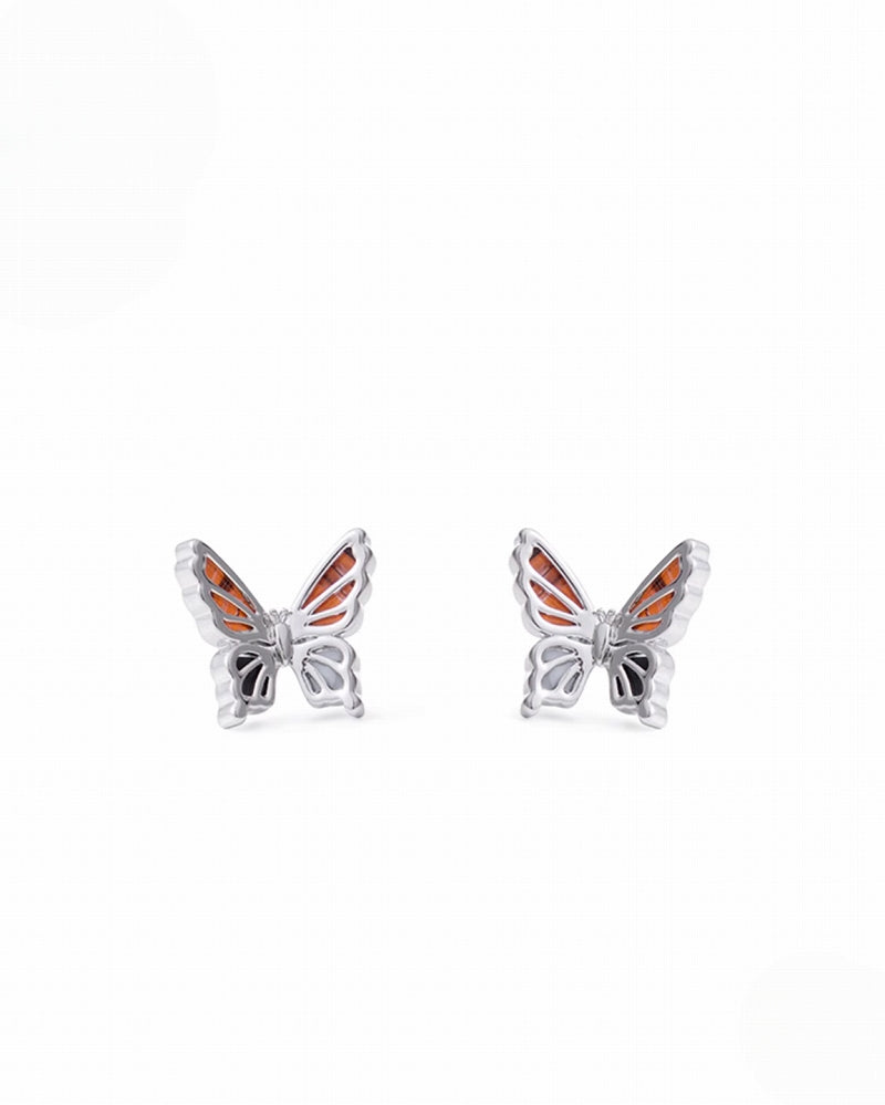 【SUMIYAKI】Three Dimensional Butterfly Earrings pg1897