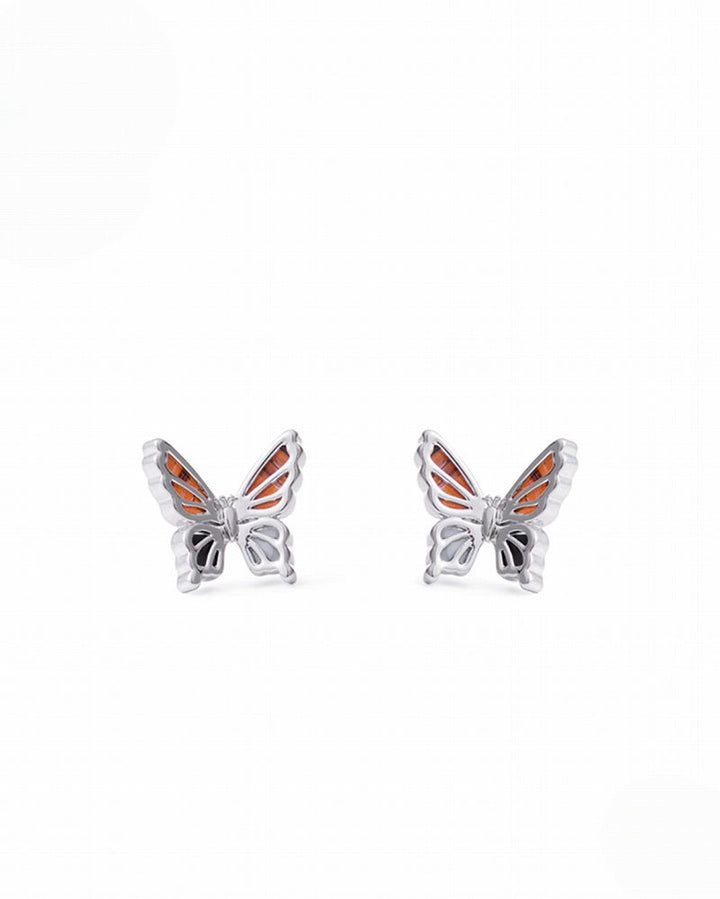 【SUMIYAKI】Three Dimensional Butterfly Earrings pg1897