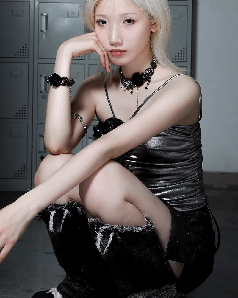 [1ST XULIE] Forbidden Rose Choker pg804