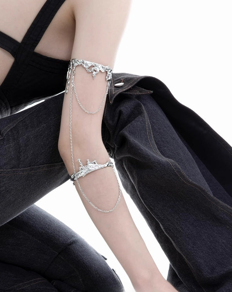 [1ST XULIE] Lava Detachable Chain Bracelet pg1052