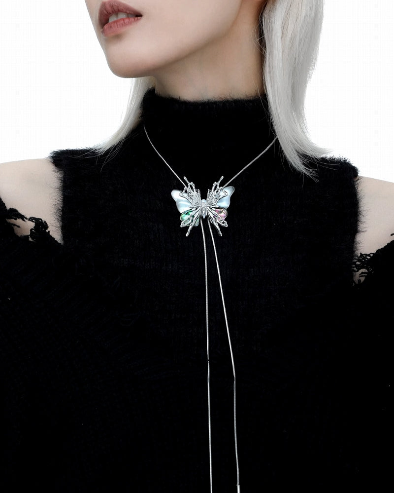 【1ST XULIE】Butterfly Island Pull-out Necklace pg331