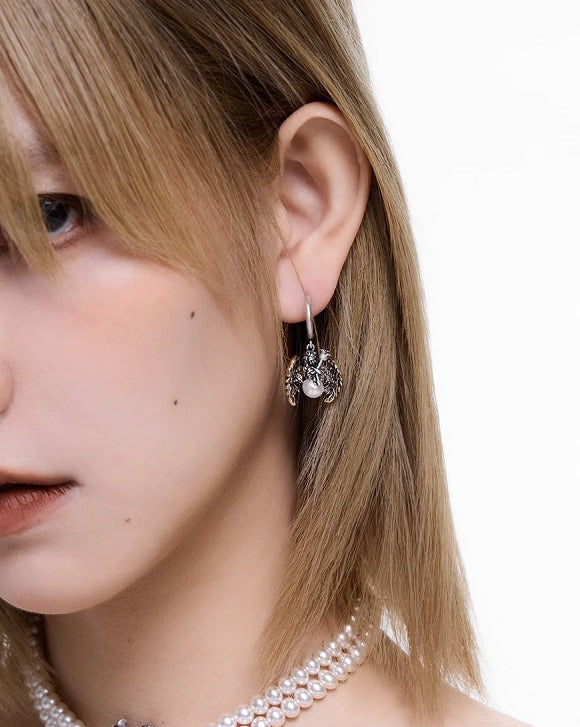 【SUMIYAKI】Angel Wings Earrings pg45