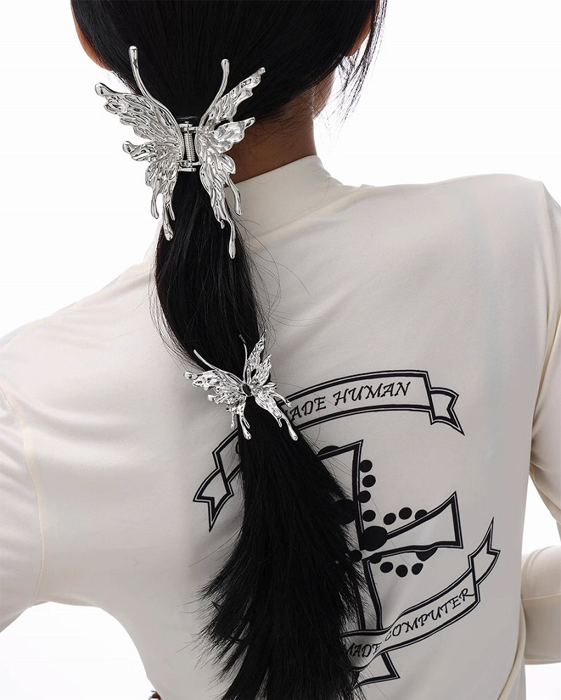 【SUMIYAKI】Biochemical Butterfly Hair Ring pg149