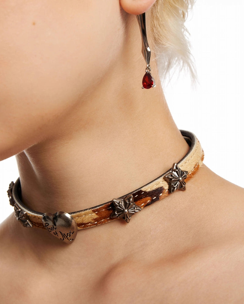 [OCTO VITA] Dune Wasteland Love Star Choker pg666