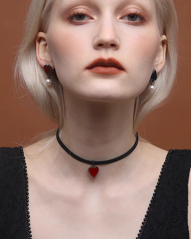 【Hard Candy】Lucky Cards Agate Choker pg1138