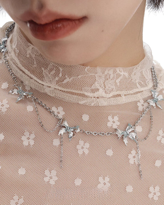 [SUMIYAKI] Alien Butterfly Necklace pg31