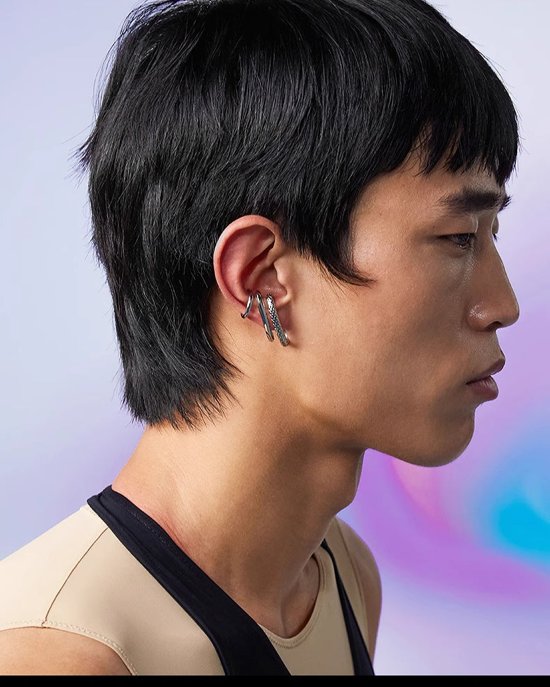 [BLACKHEAD]Neon Jungle Snake Pattern Cuff pg1259