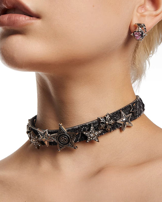 【OCTO VITA】Star Snake Winding Choker pg1756