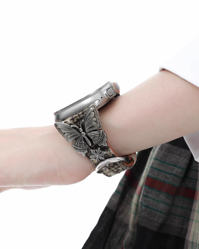 [1ST XULIE] Butterfly Island Apple Watch Strap pg315