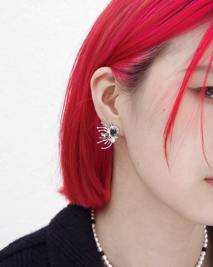 【Esak∞chi】Black Butterfly Earrings pg162