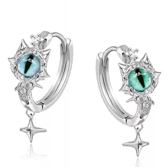 Devil Eye Star Ear Cuffs