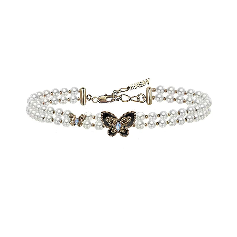 [MASW] Butterfly Dance Pearl Choker pg289