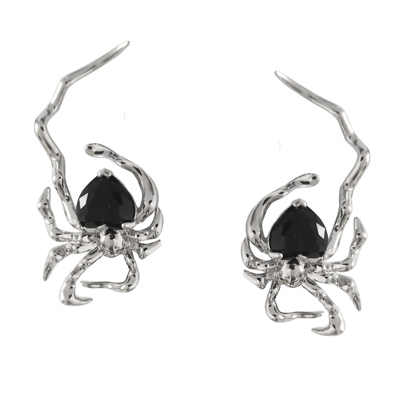 【MASW】Spider Web Earrings pg1673