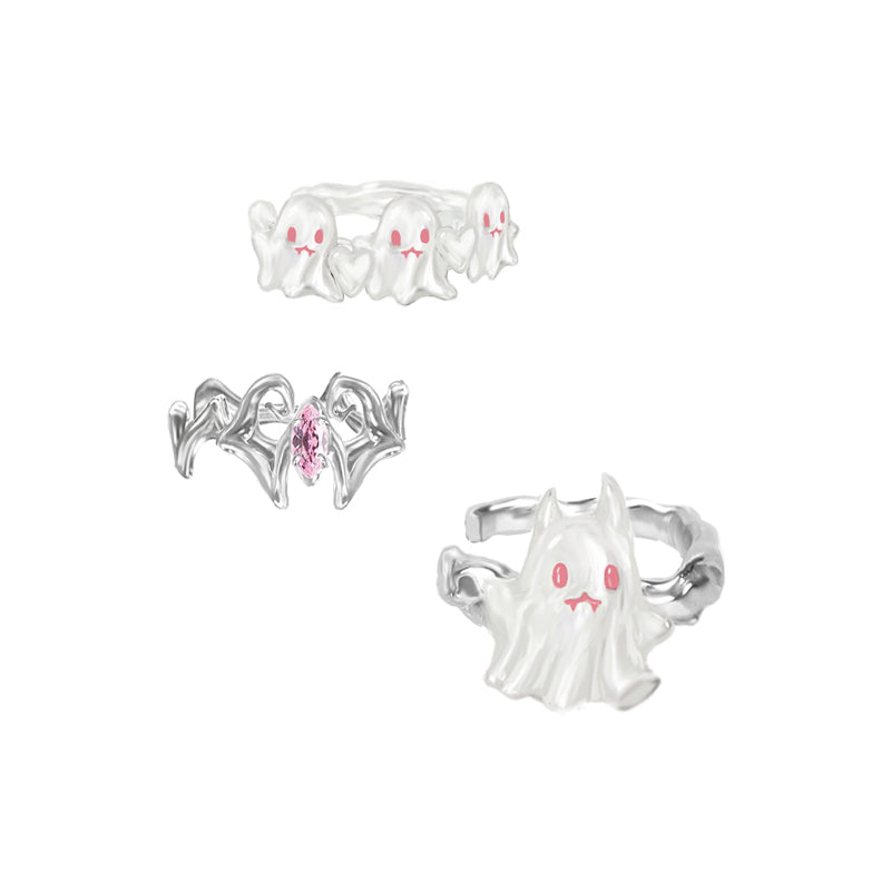 【MASW】Carnival Ghost Mini Bat Cuffs pg388