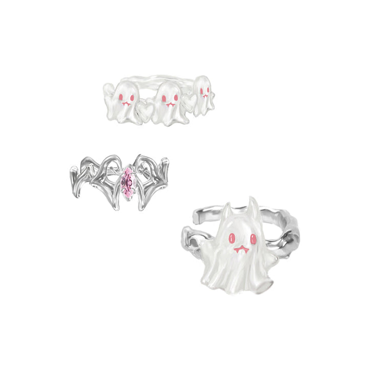 【MASW】Carnival Ghost Mini Bat Cuffs pg388