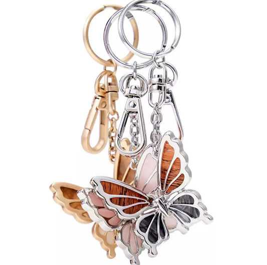Charming Butterfly Cocoon Keychain