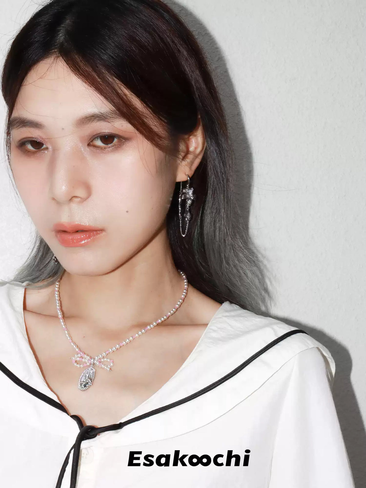 Elegant Floral Metal Earrings
