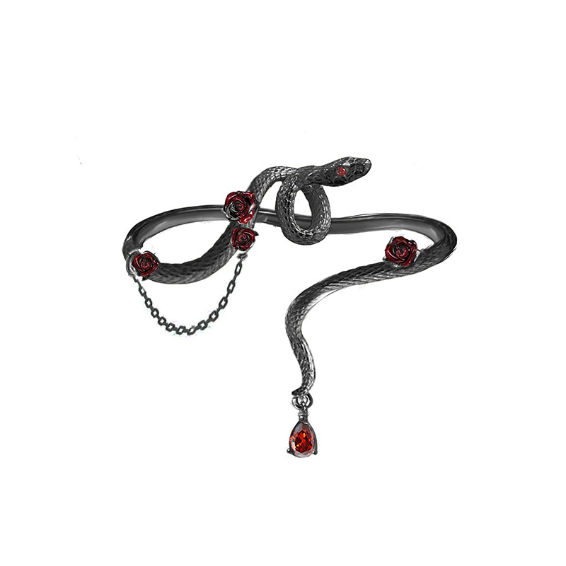 Snake Dance Rose Arm Bracelet