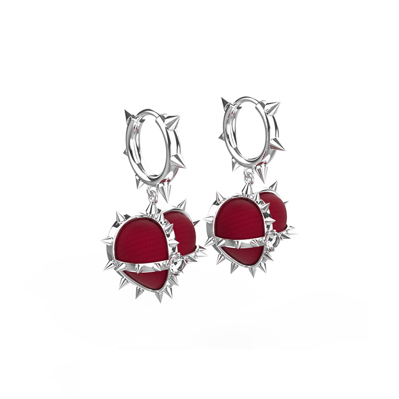 [OCTO VITA] Evil Girl Crazy Flower Earrings01 pg698