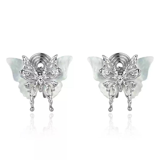 Natural Shell Butterfly Earrings