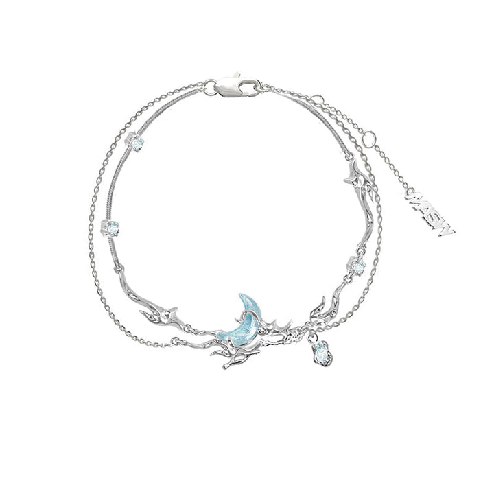 【MASW】Mermaid Tears Blue Moon Bracelet pg1197