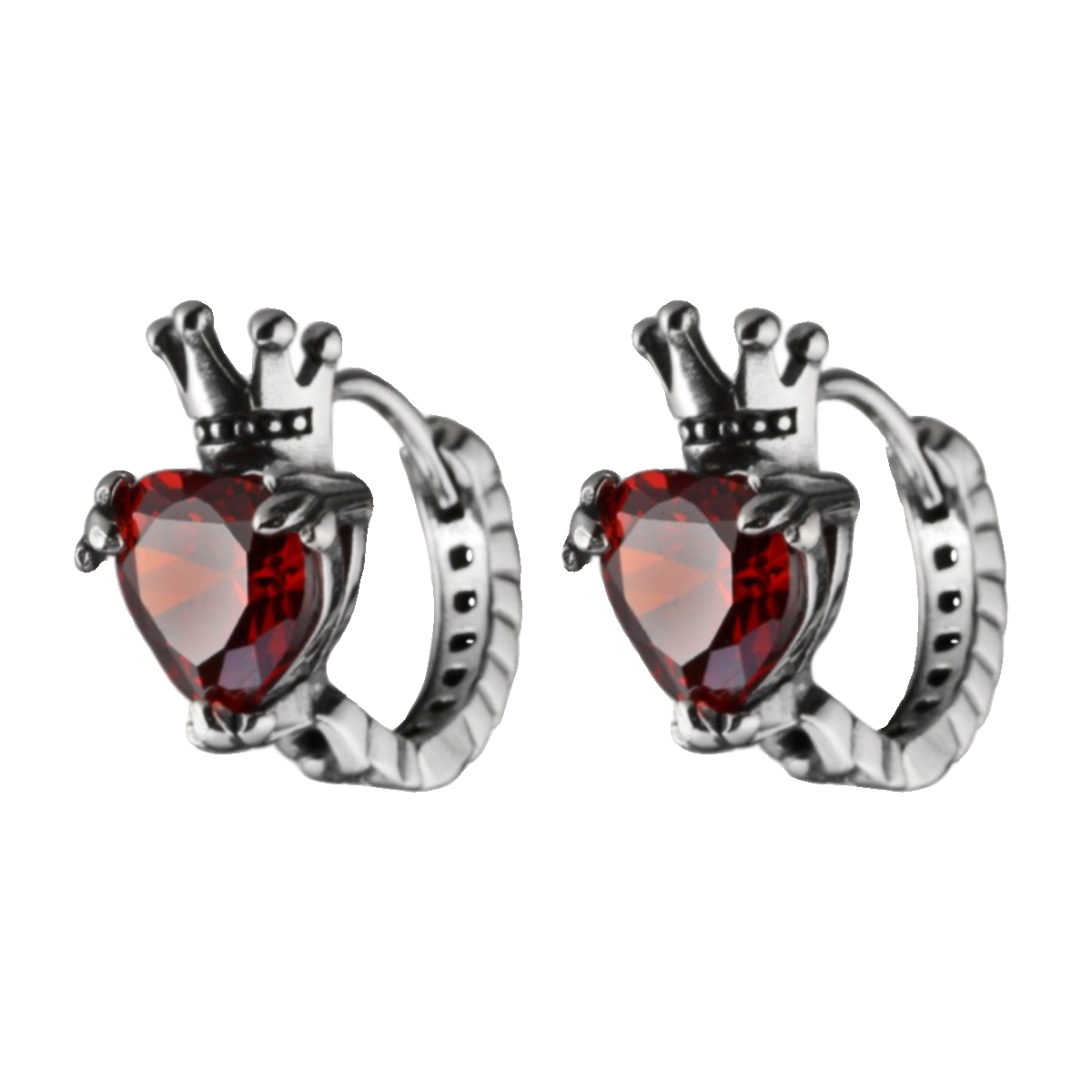 【Insomnia Artist】Love Crown Earrings pg1103