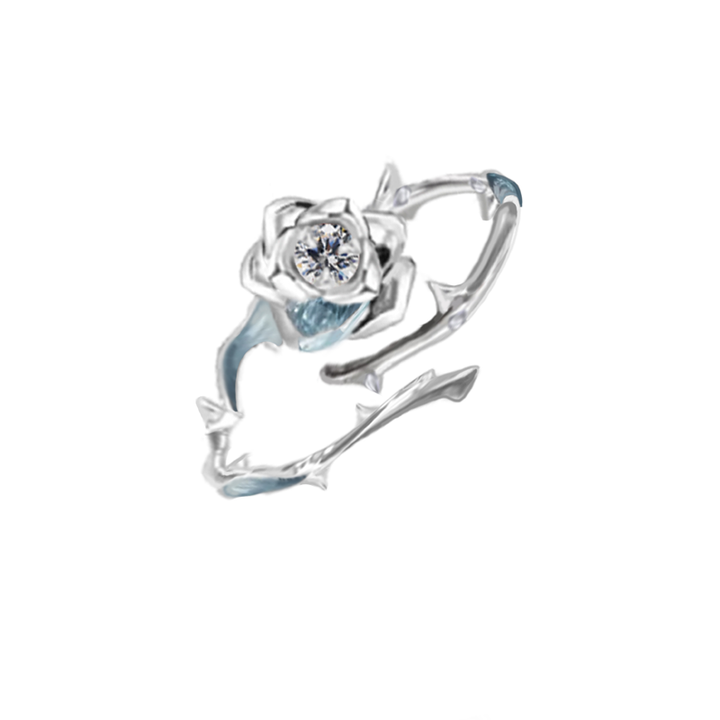 【MASW】Basic Rose Flower Ring pg130