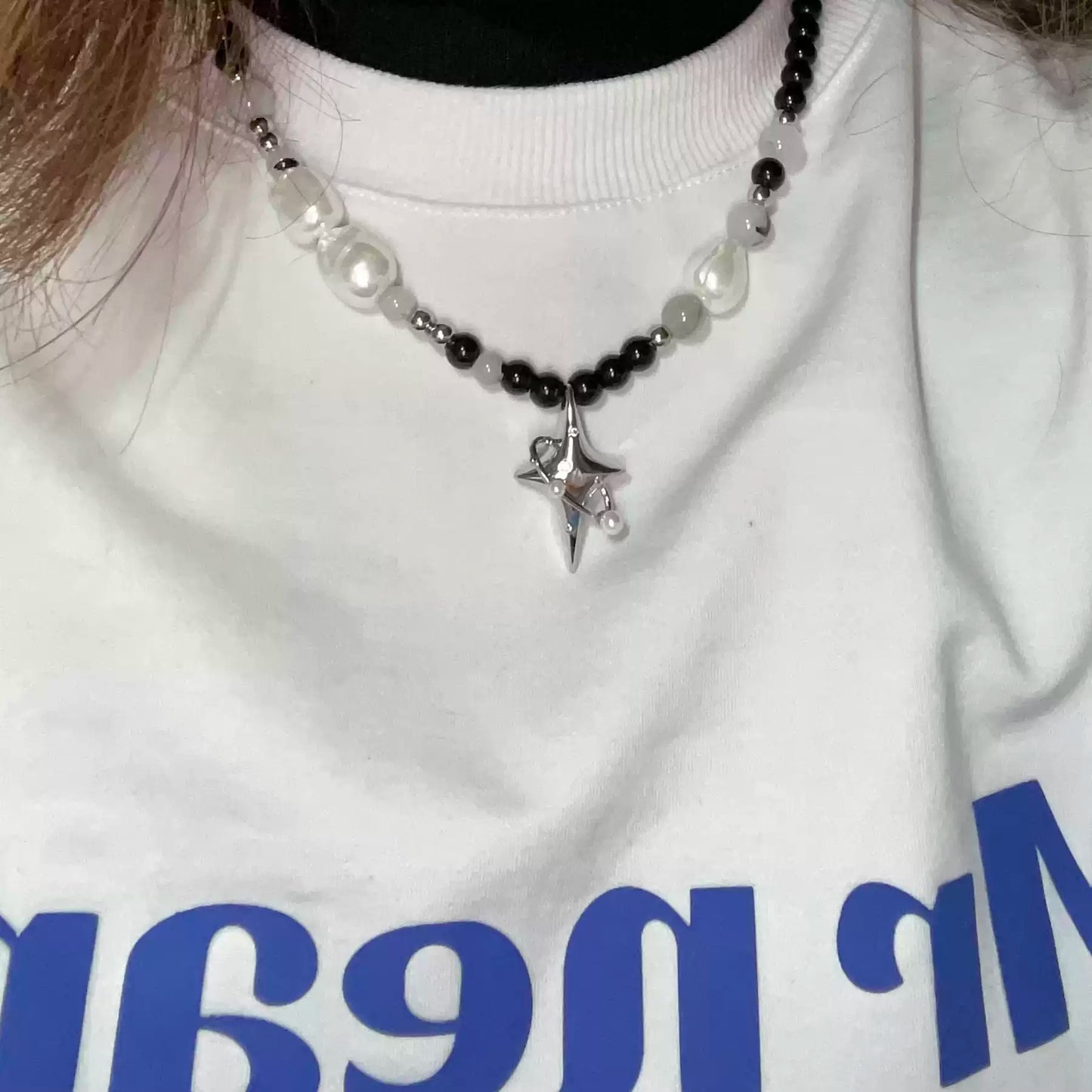 Celestial Beaded Necklace