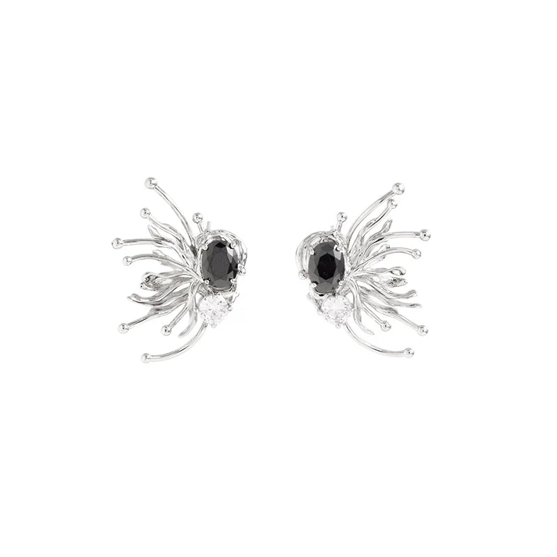 [Esak∞chi]Black Butterfly Earrings pg162