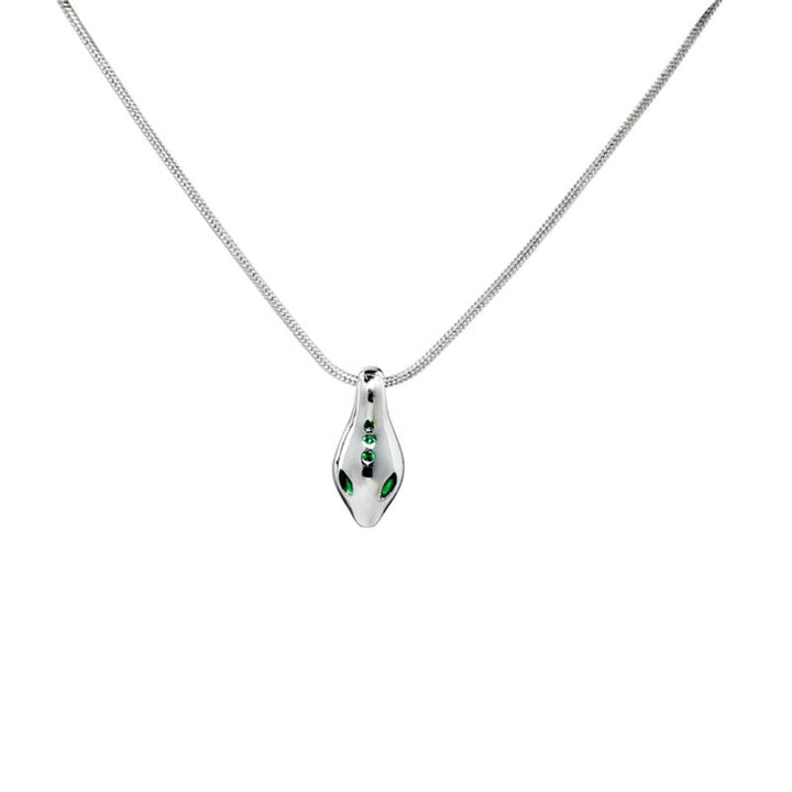 【1ST XULIE】Green Snake Necklace pg952