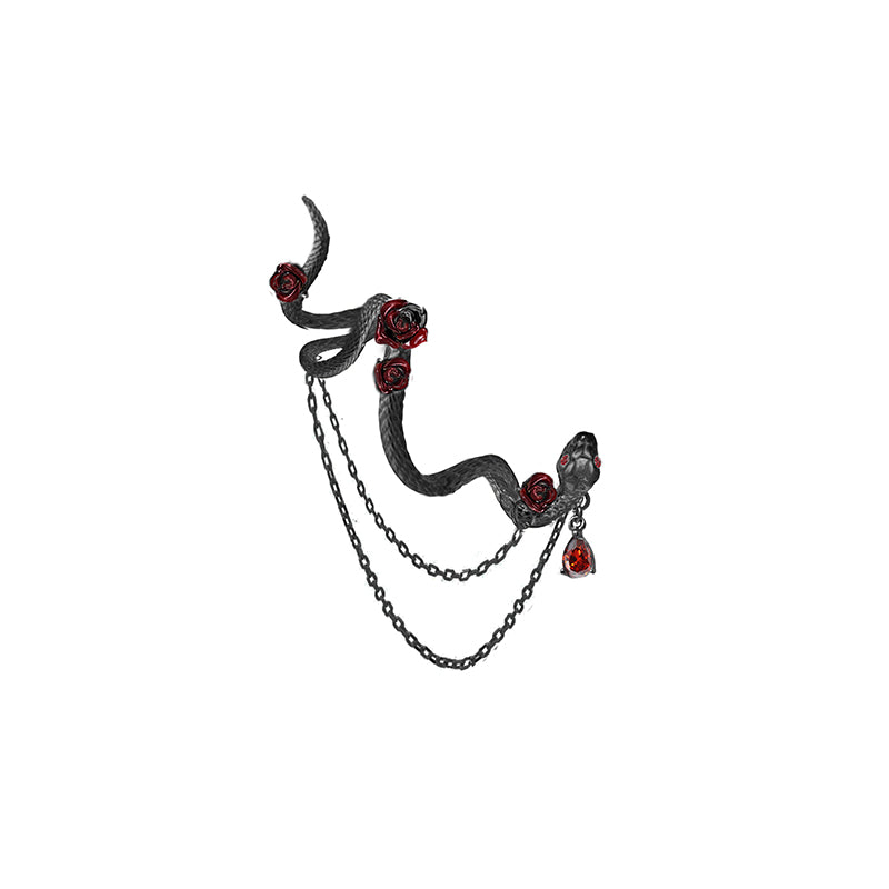 Snake Dance Rose Cuffs 01