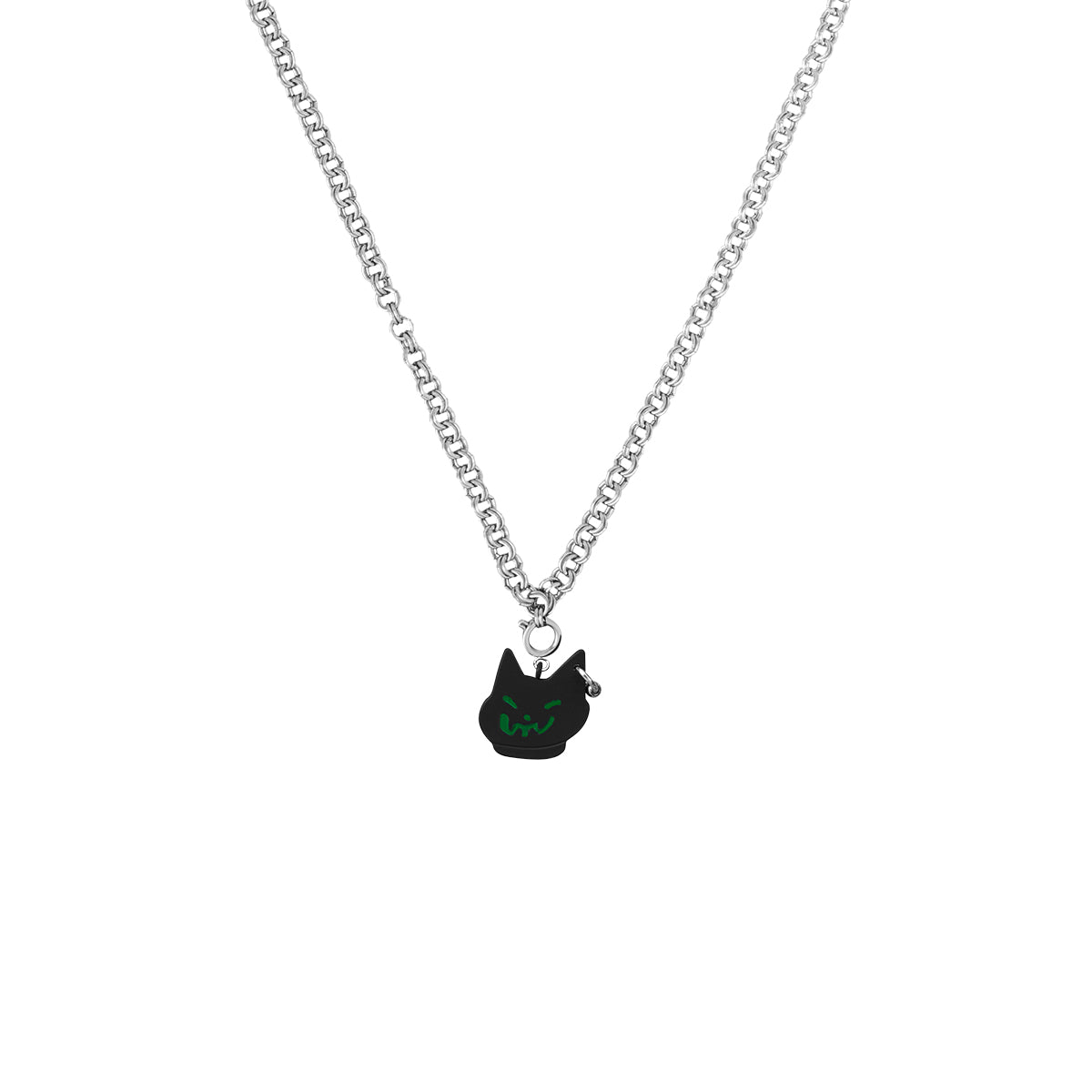 [BLACKHEAD]Black Gloves Cat Necklace pg169