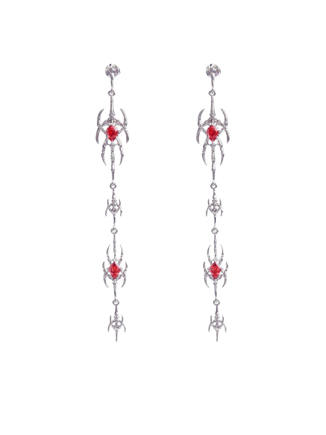 【Planktont 浮U生物】Blood Butterfly Earrings02 pg214