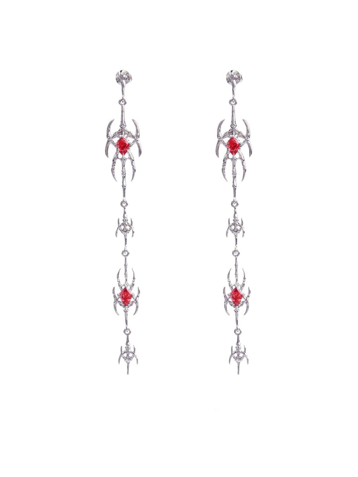 【Planktont 浮U生物】Blood Butterfly Earrings02 pg214