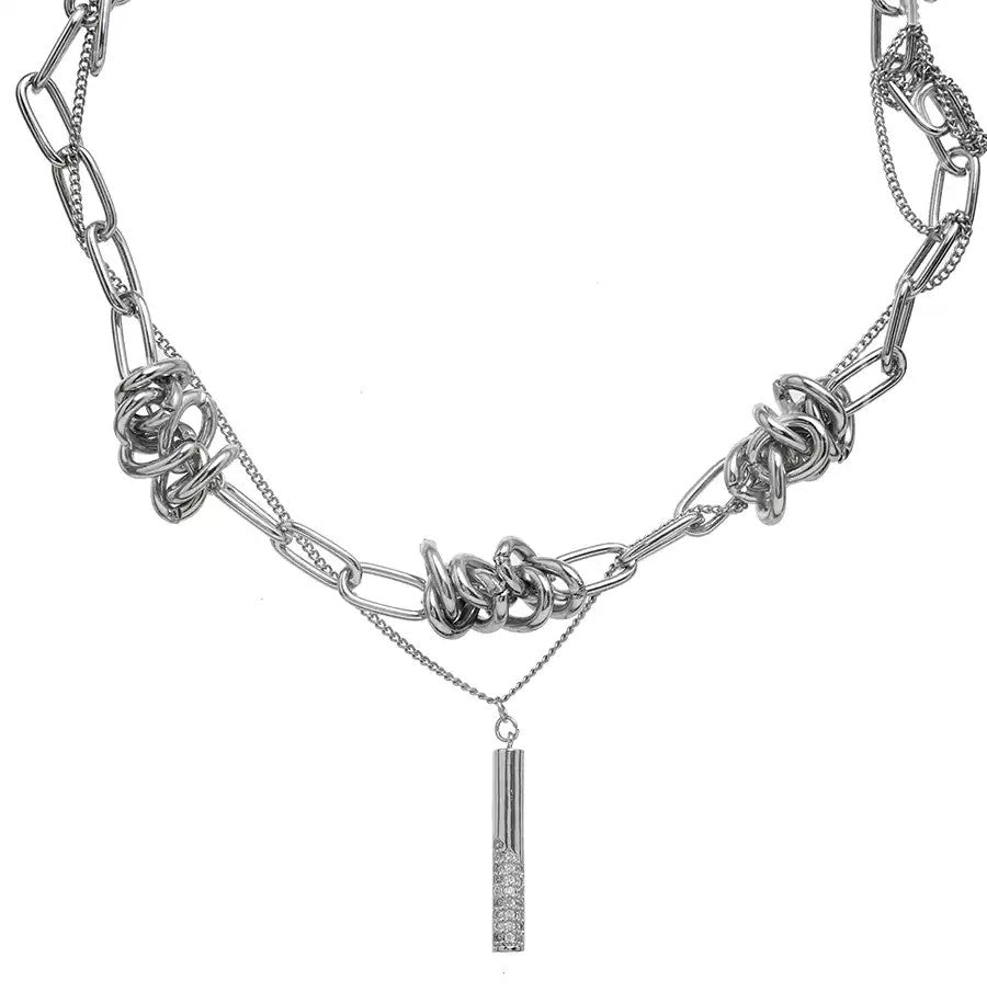 Thorn Collarbone Chain Necklace