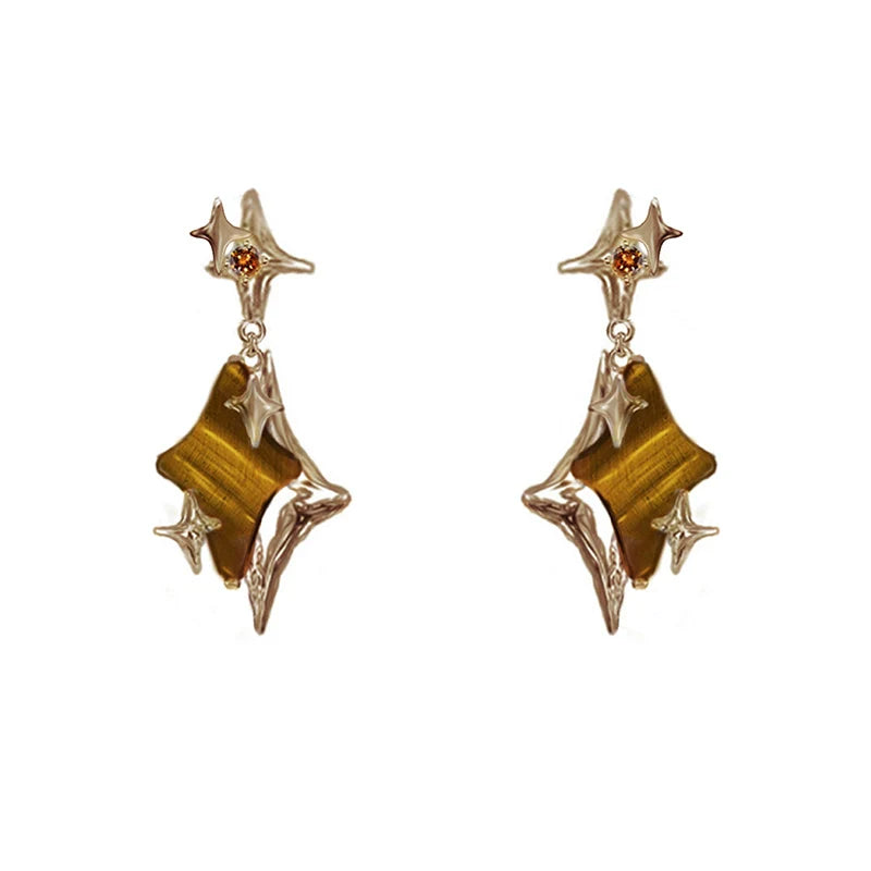 【MASW】Nostalgia Star Earrings pg1306