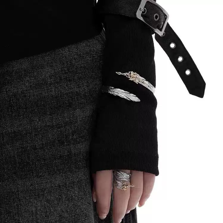 Punk Feather Bracelet Collection