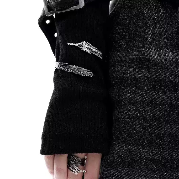 Punk Feather Bracelet Collection