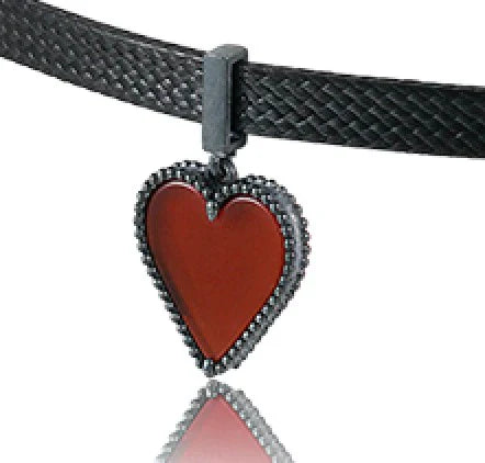 [Hard Candy] Lucky Cards Agate Choker pg1138