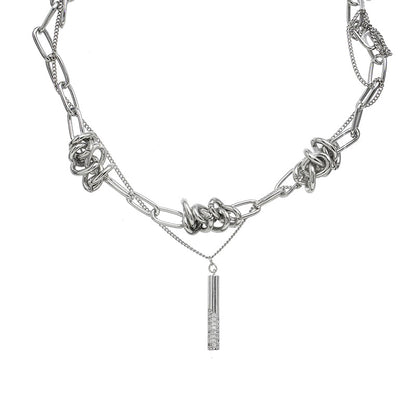 [SUMIYAKI] Thorn Hip-hop Necklace pg1884
