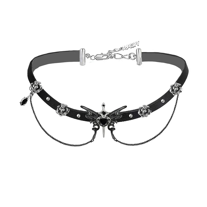 【MASW】Butterfly Dance Black Choker pg257